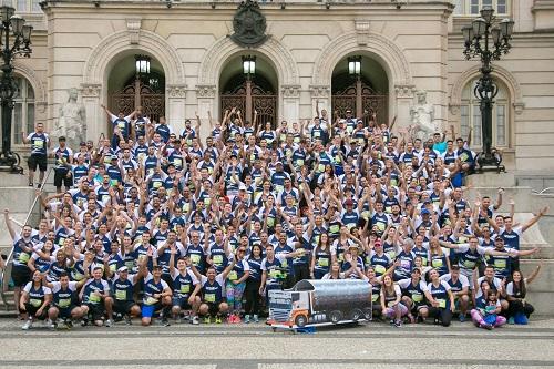 Equipe Cesari antes da largada em 2017 / Foto: Douglas Aby Saber